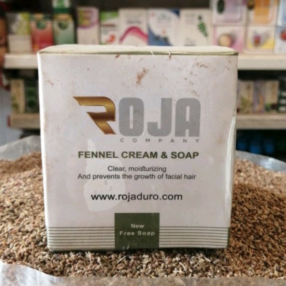 صابون و کرم رازیانه روجا مسترعطار