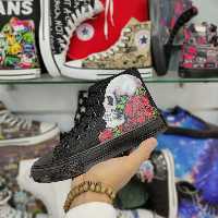 کفش الستار رز و جمجمه 