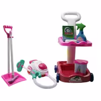 اسباب بازی سرویس نظافت پک کامل 40 تکه برند Golden Toys اورجینال