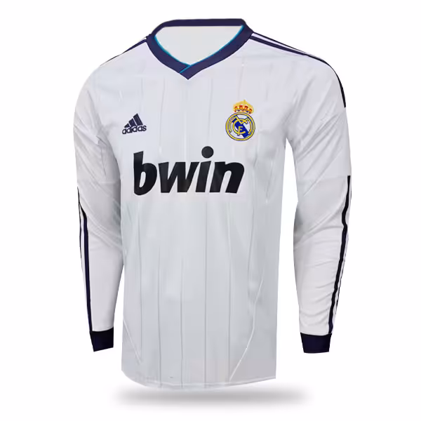پیراهن کلاسیک اول رئال مادرید 2012 (آستین بلند)