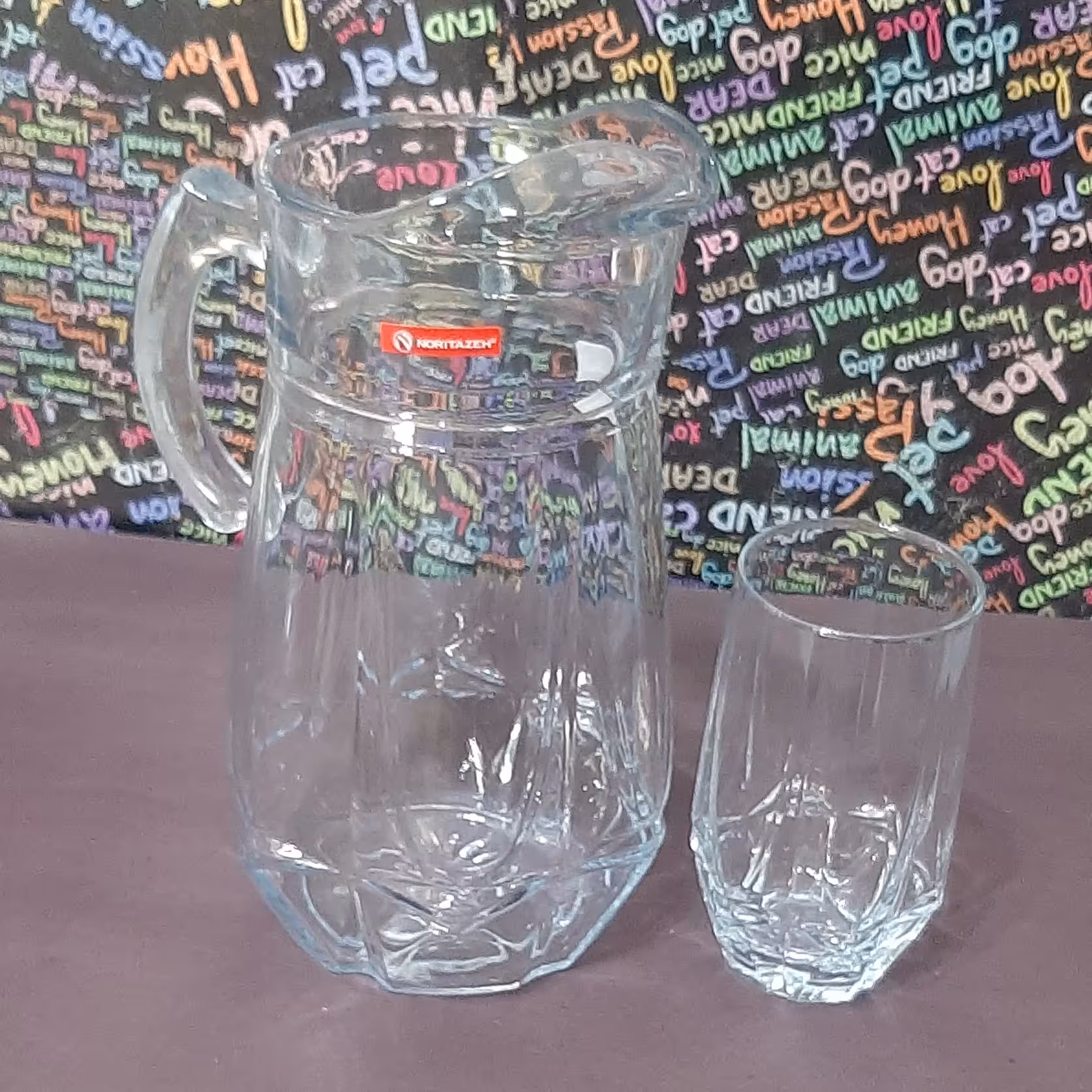 ست پارچ ولیوان استاتیک 