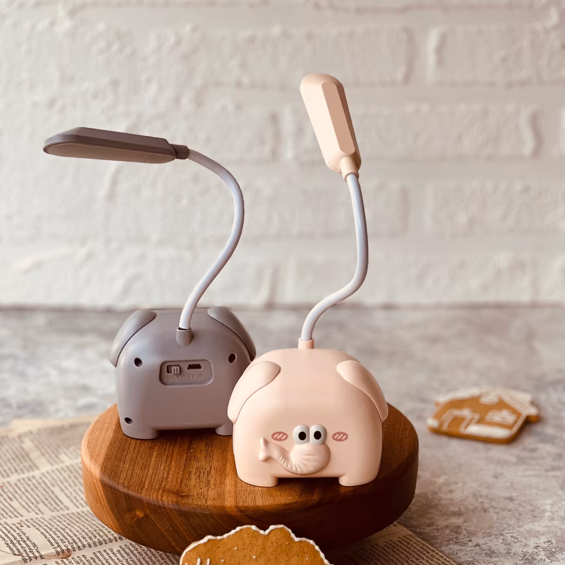 چراغ مطالعه فانتزی طرح خوک کد00131