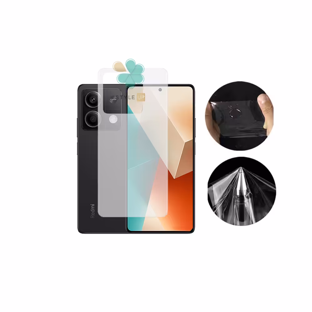 برچسب محافظ پشت گوشی مدل مات مناسب Xiaomi Redmi Note 13