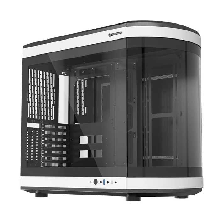 قیمت و خرید کیس کامپیوتر لاجی کی مدل LOGIKEY LK-C570BW