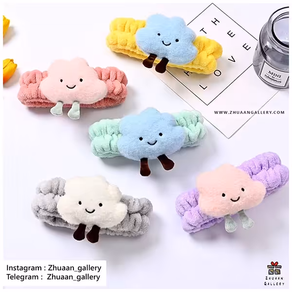 هدبند و کش مو ابر خوشحال