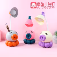 چراغ مطالعه جاقلمی و تراش دار طرح اختاپوس