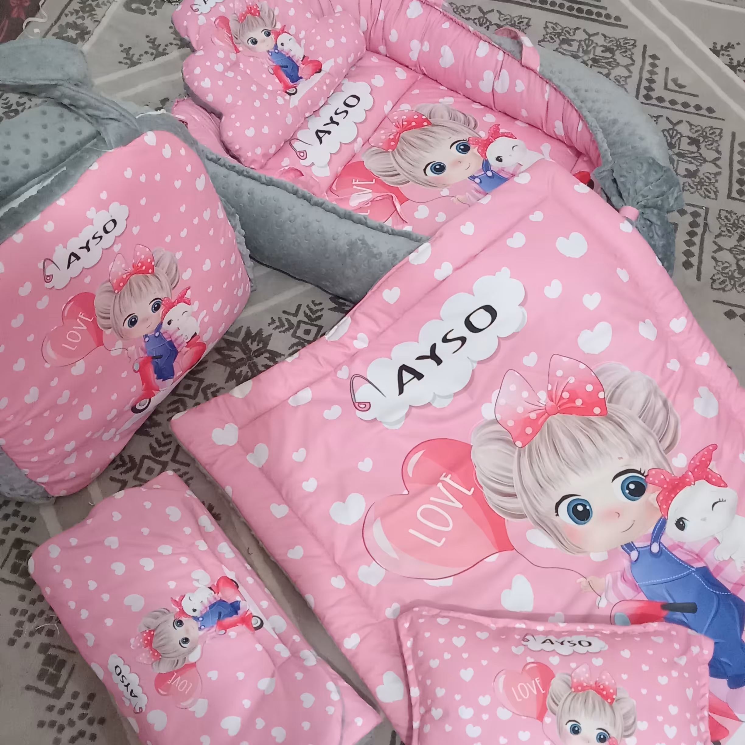 ست خواب نوزادی کد 02