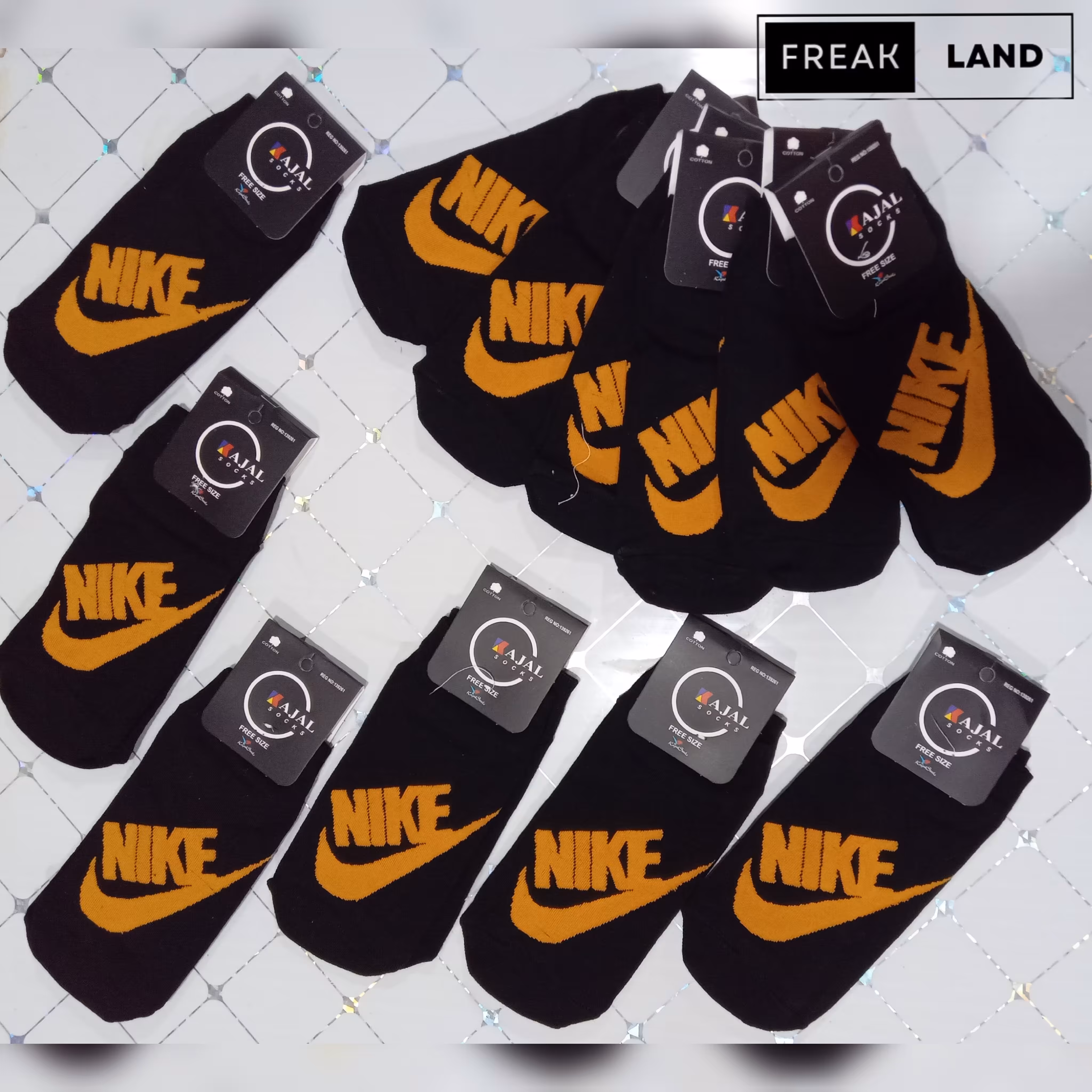 جوراب نانو مچی طرح نایک Nike مناسب سایز 40 تا 44