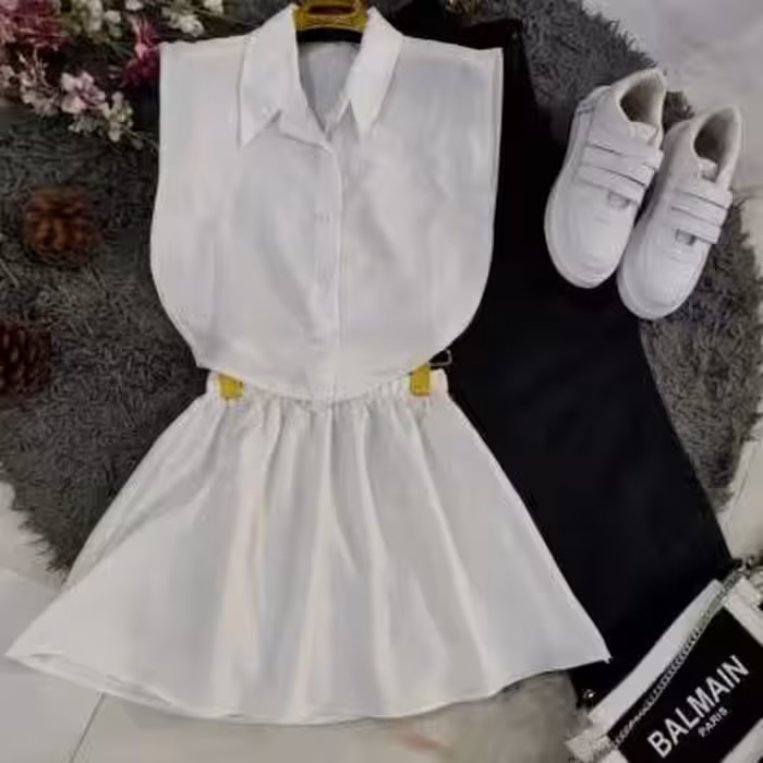 یقه فیک و دامنک