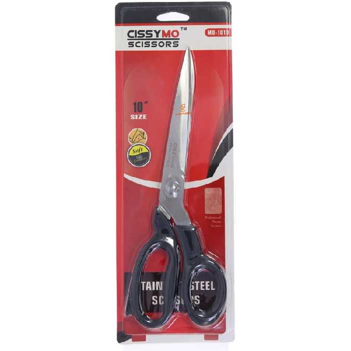 قیچی اداری بزرگ مشکی مدل 1010 کیسیمو CISSYMO