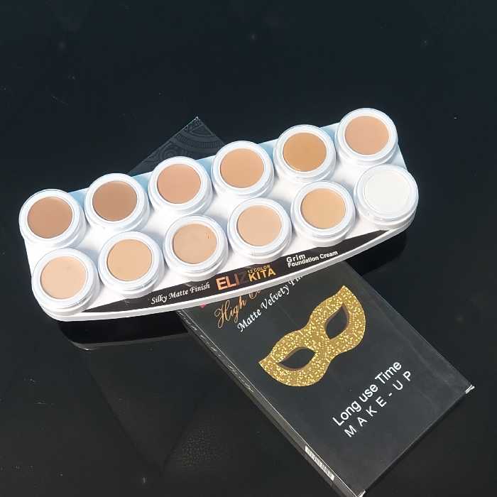 پالت گریم و کانتورینگ (12رنگ) الیزکیتا