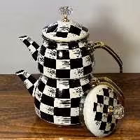 کتری و قوری لعابی شاهین ترکیه