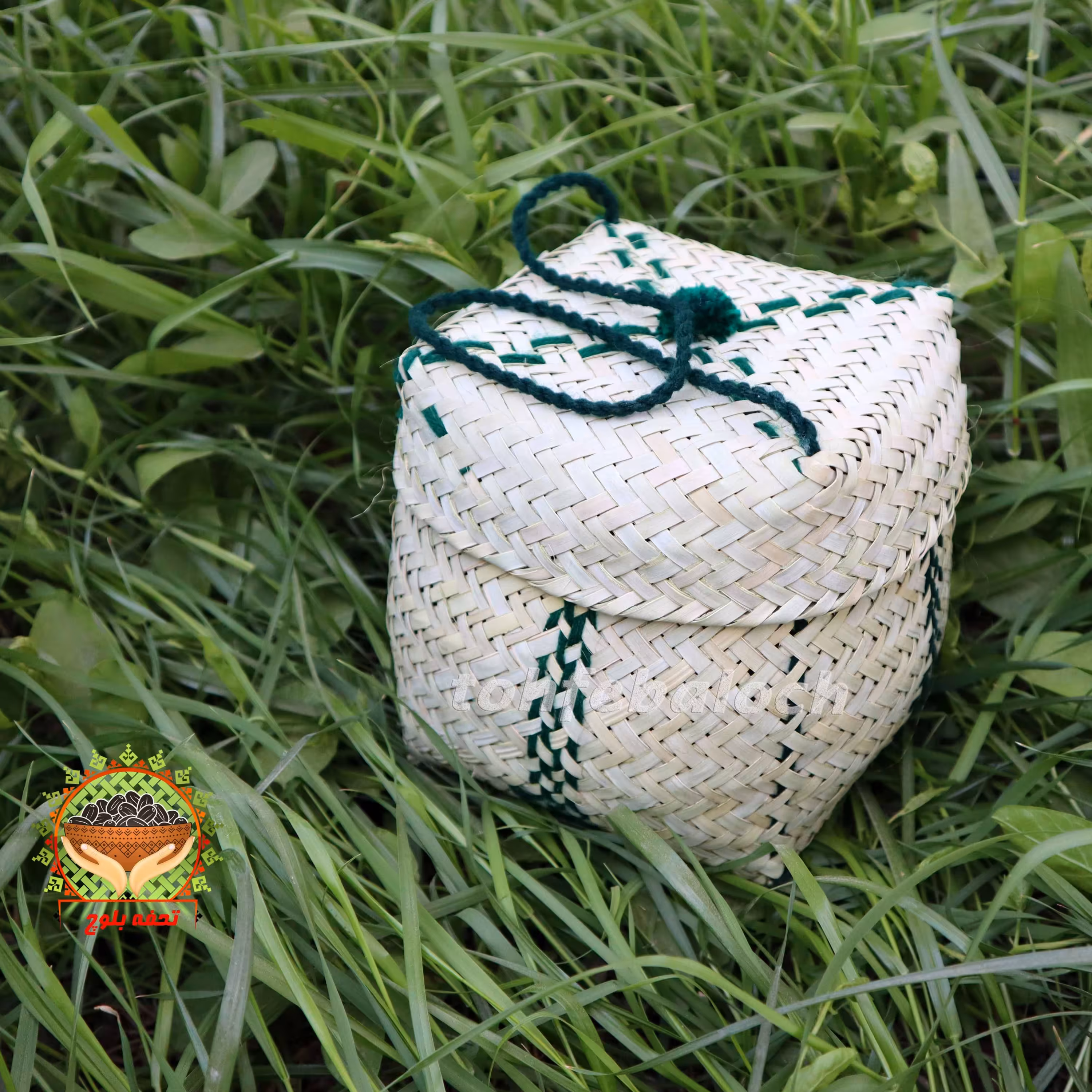 5عدد جعبه هدیه حصیری باکس حصیری