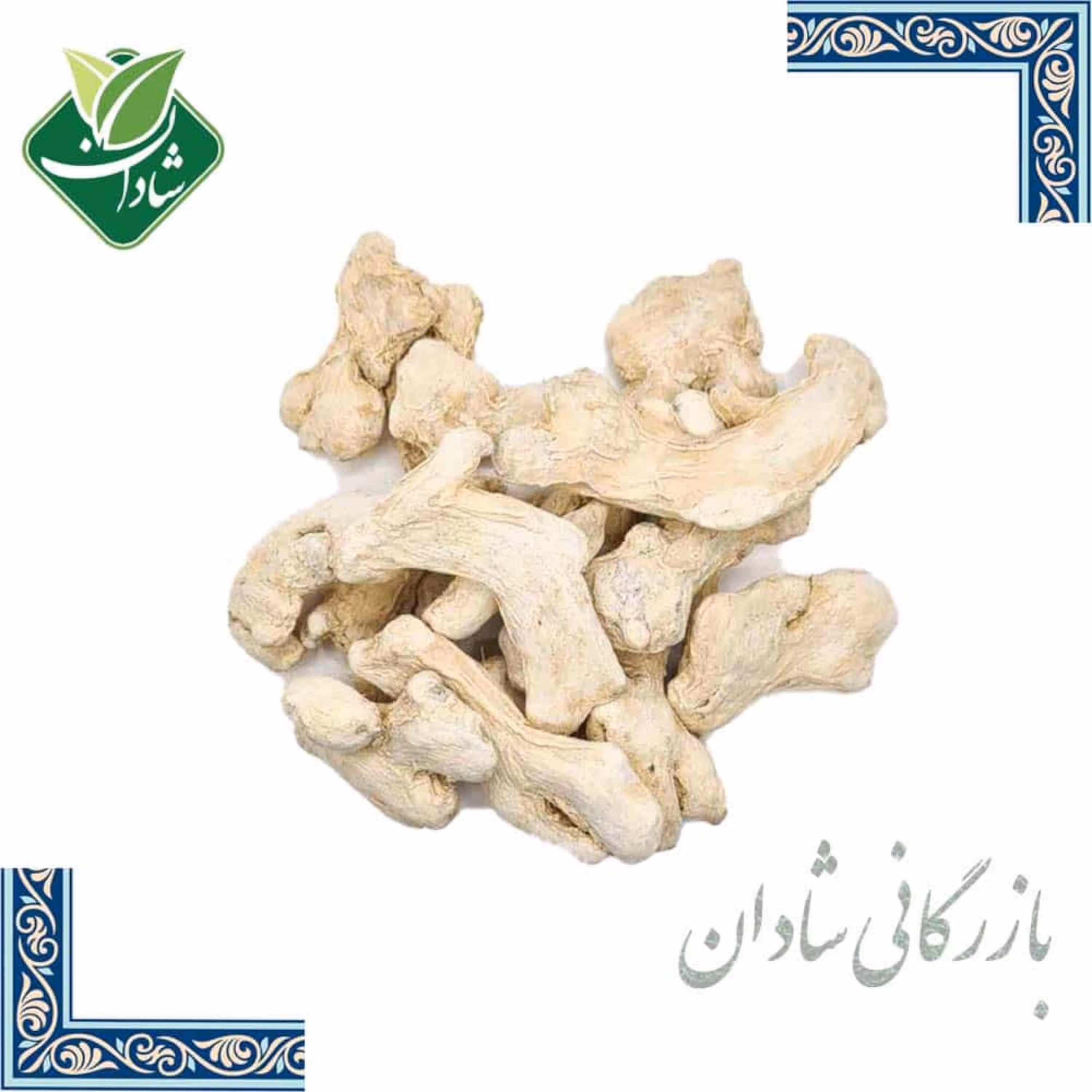 زنجبیل اعلاء 100گرمی درشت سفید (چینی)