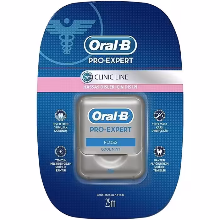 نخ دندان پرو اکسپرت اورال بی مخصوص دندان های حساس (25متر)