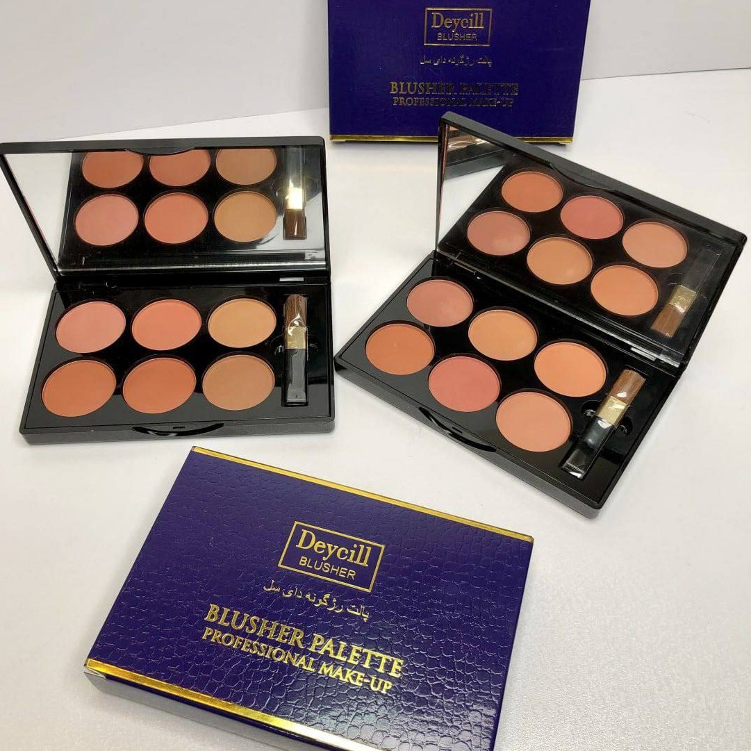 
پالت رژگونه شش رنگ دایسل