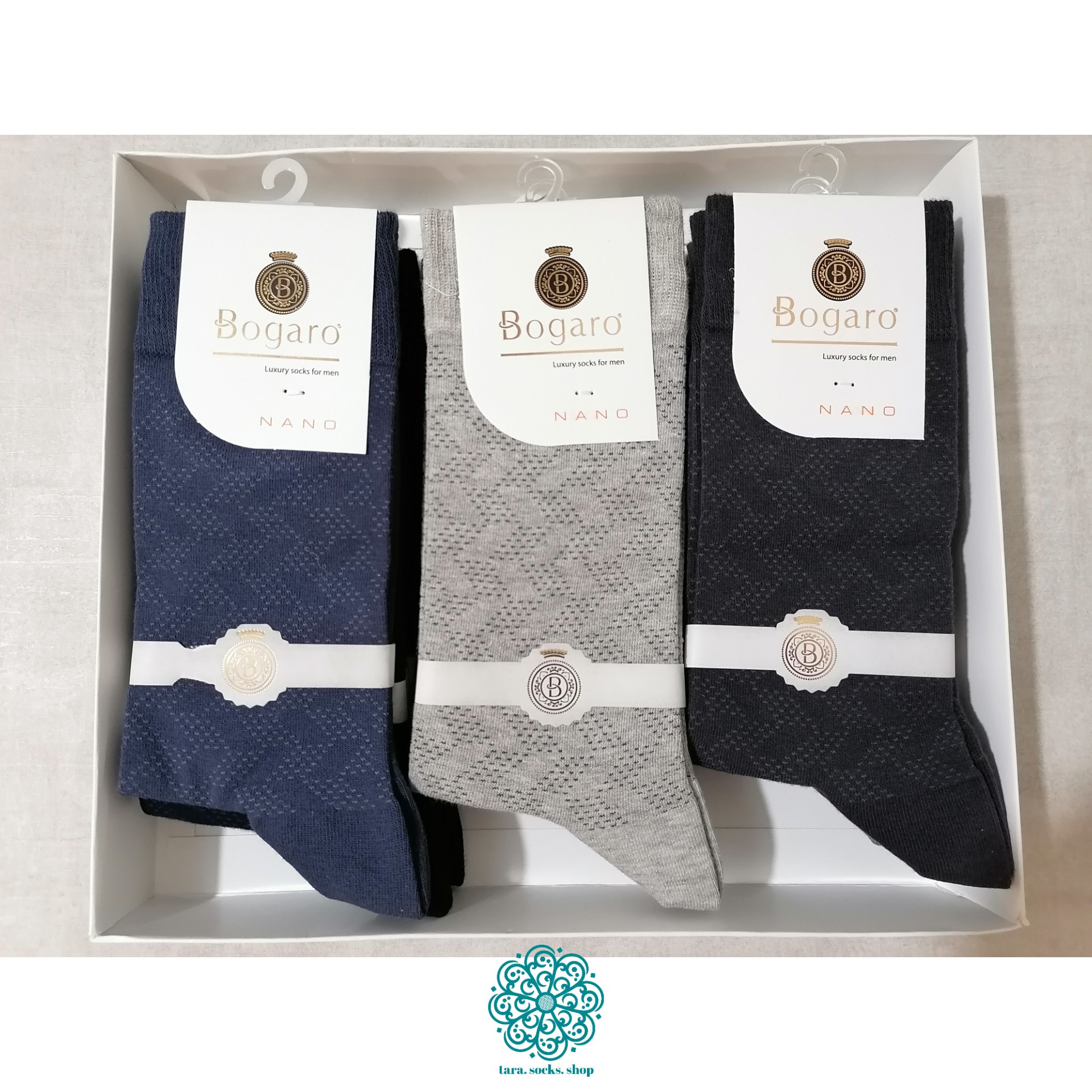 جوراب ساقدار بوگارو پنبه ترک پنجه گیری عمده 12 عددی Bogaro ارسال رایگان 