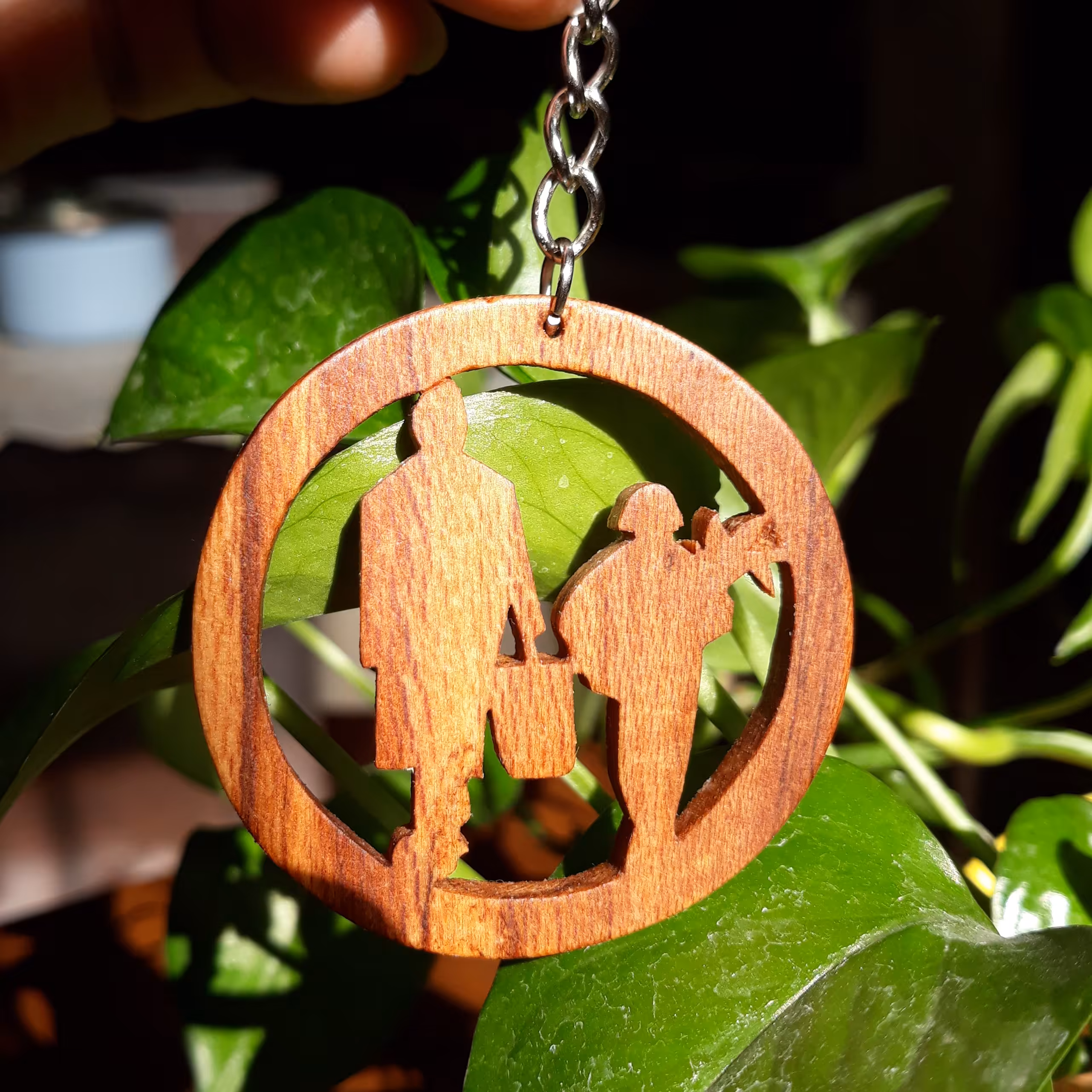 جا کلیدی چوبی طرح لئون