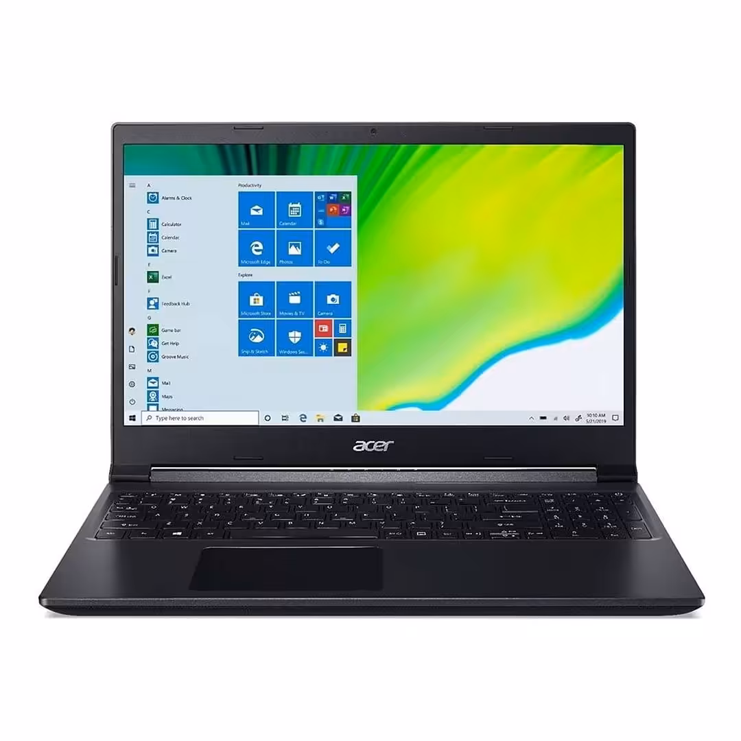 خرید و قیمت لپ تاپ ایسر Aspire 7 A715 نمایشگر 15٫6 اینچی پردازنده i5 نسل 12، گرافیک 4 گیگابایت RTX 3050، رم 8 گیگابایت، حافظه 512 گیگابایت SSD