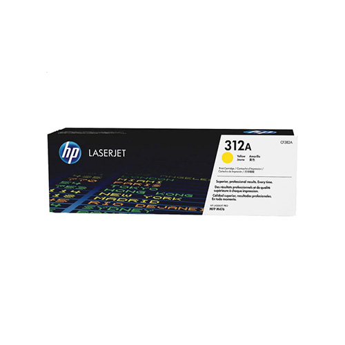 کارتریج لیزری زرد اچ پی مدل HP 312A