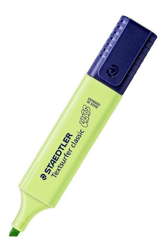 هایلایتر سبز لیمویی استدلر staedtler 364 C530