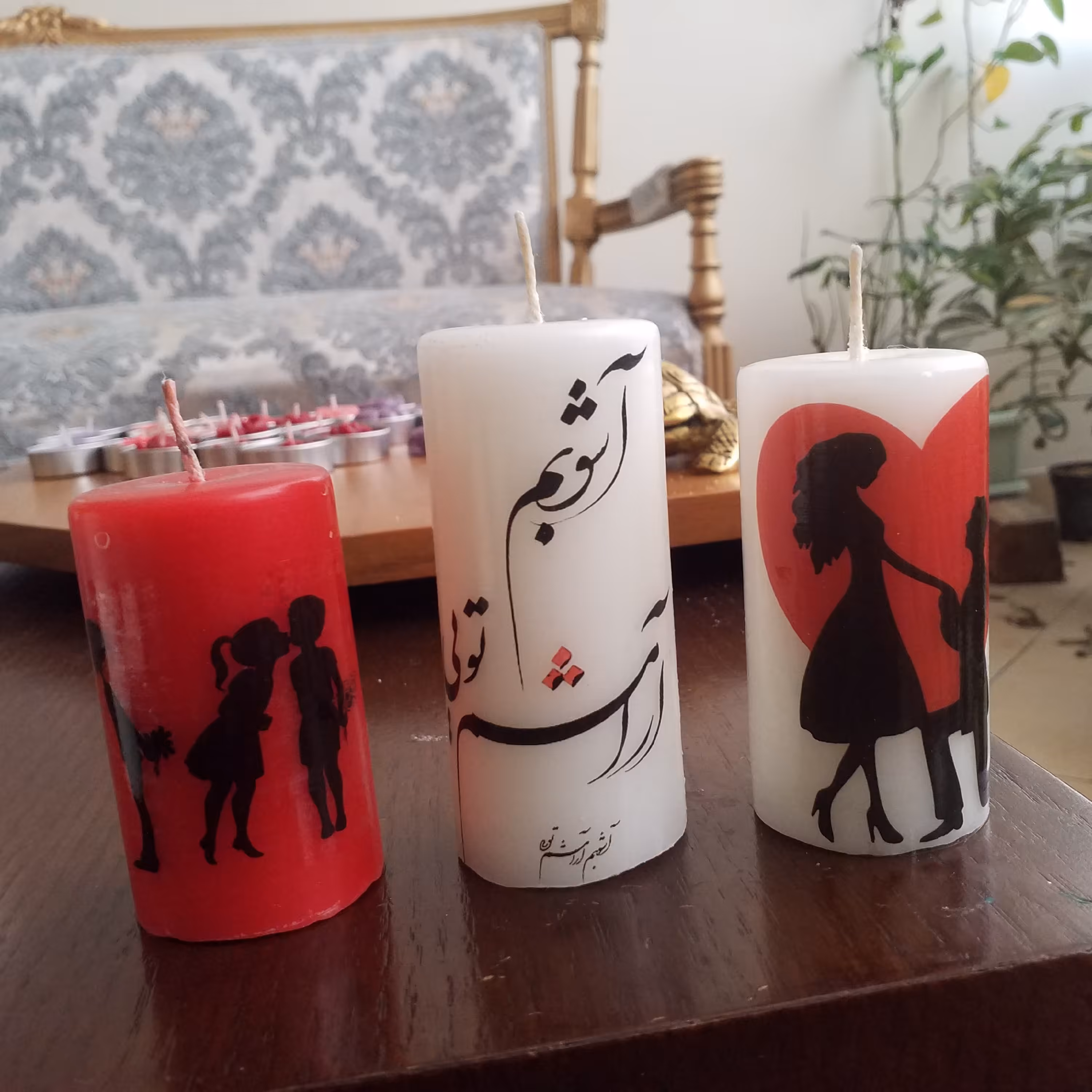 شمع ولنتاین1