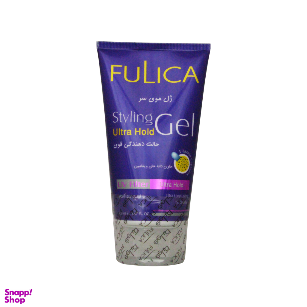 ژل مو فولیکا (Fulica) مدل Ultra Hold با حالت دهندگی قوی حجم 150 میلی‌لیتر مجموعه 2 عددی