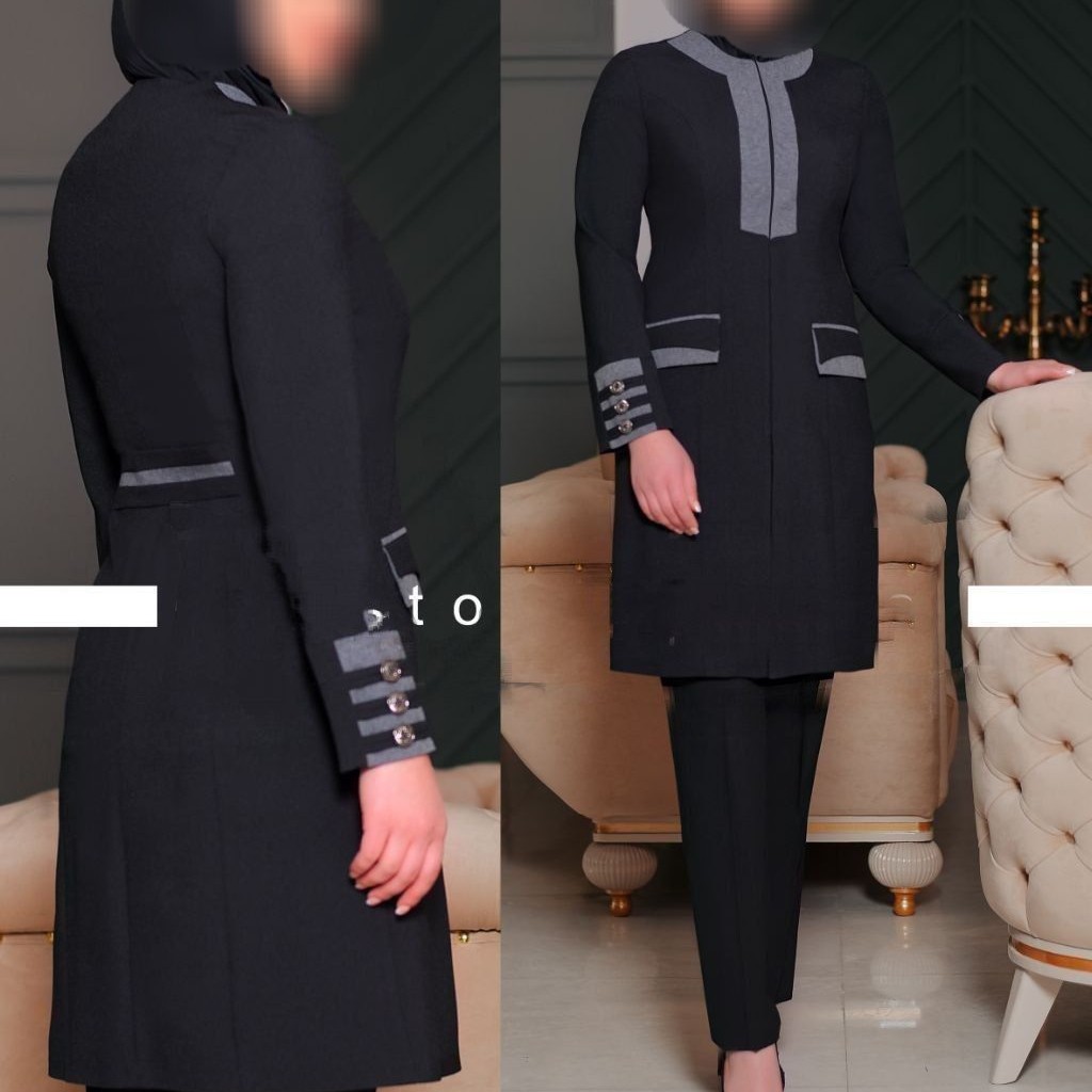 مانتو شلوار اداری و رسمی