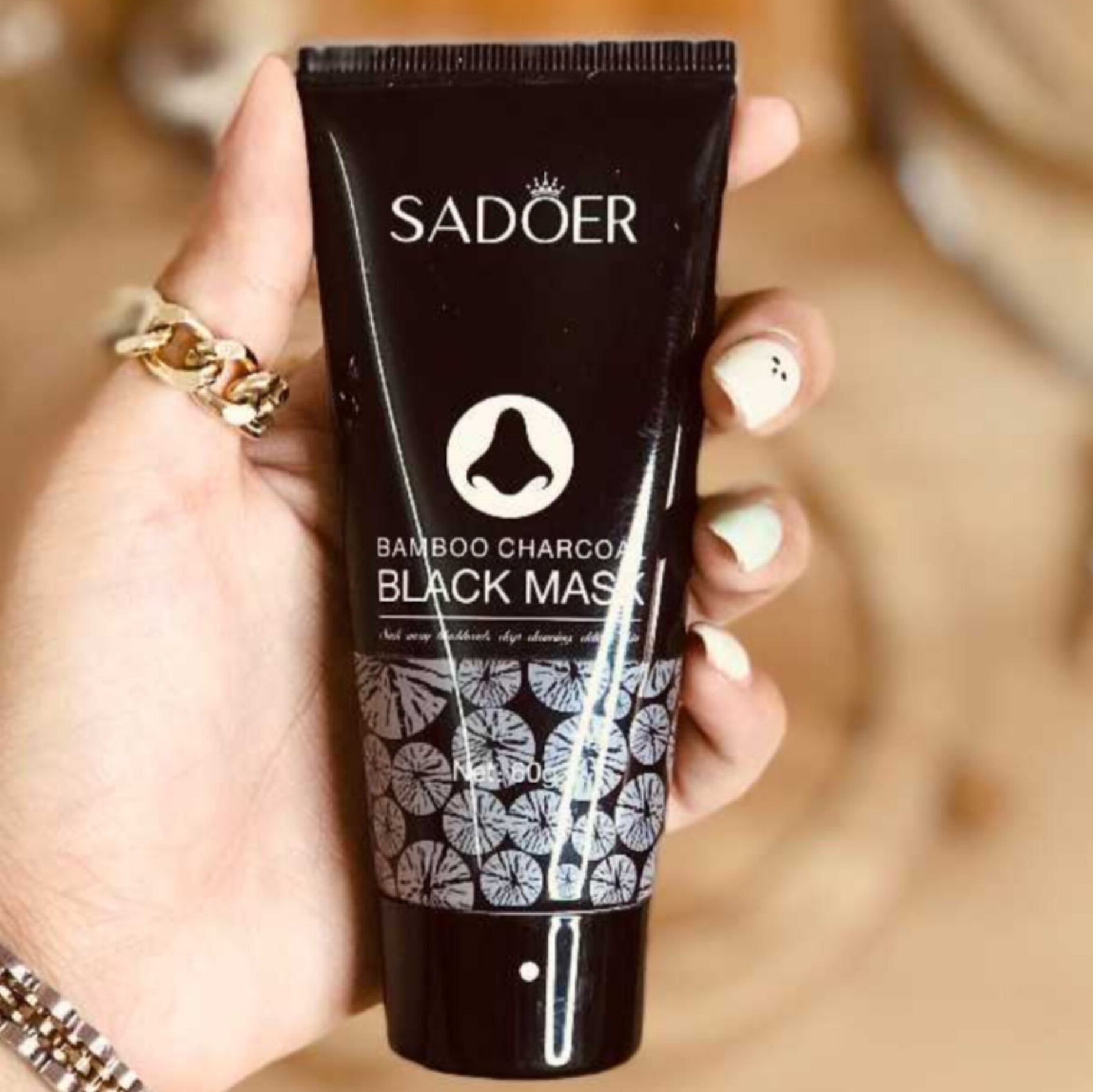 ماسک زغالی ضد جوش سر سیاه sadoer
