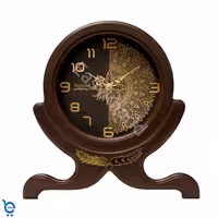 ساعت رومیزی چوبی مانتیس کد 108