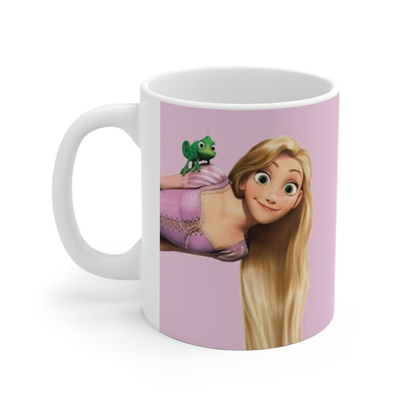 ماگ طرح انیمیشن رگیسو کمند Animation Tangled مدل NM1410