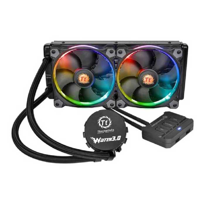 قیمت و خرید خنک کننده مایع پردازنده ترمالتیک مدل Water 3.0 Riing RGB 240 | یاس ارتباط