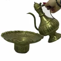 آفتابه لگن آنتیک قلم زنی متوسط