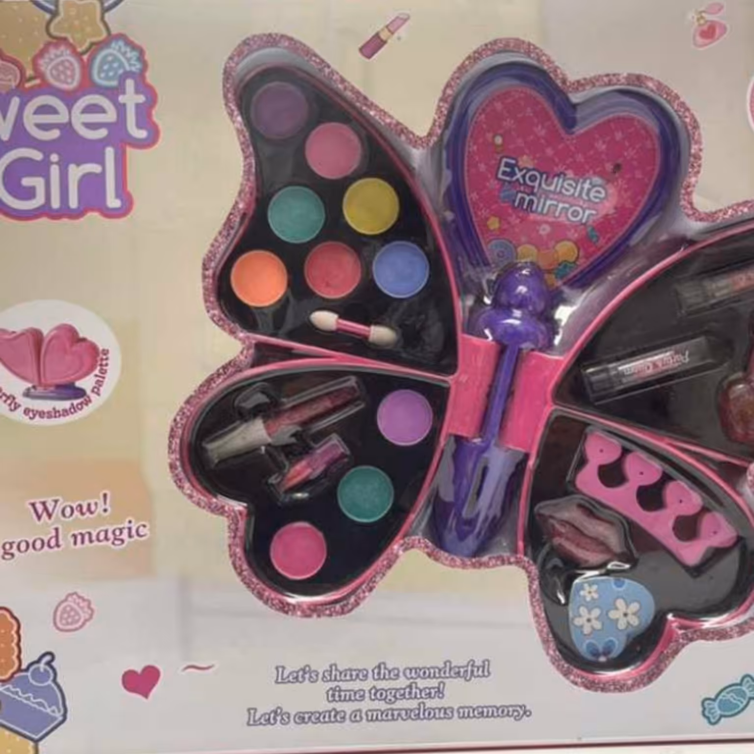 اسباب بازی ست آرایشی قابل استفاده ضدحساسیت