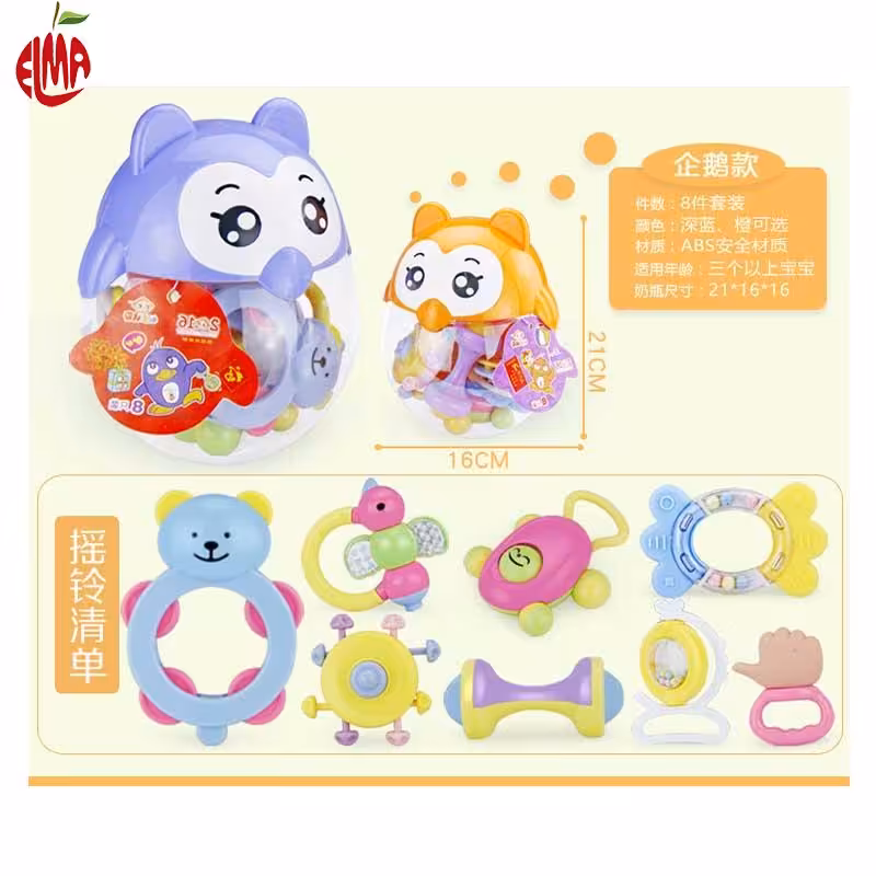 مجموعه جغجغه و دندانگیر پنگوئن Dove