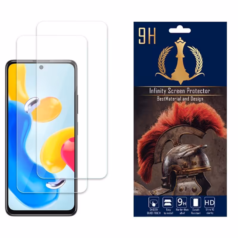 محافظ صفحه نمایش اینفینیتی مناسب برای شیائومی Redmi Note 11s 5G بسته دو عددی
