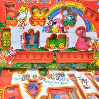 قطار  حیوانات نشکن باطری خور  قطار موزیکال 