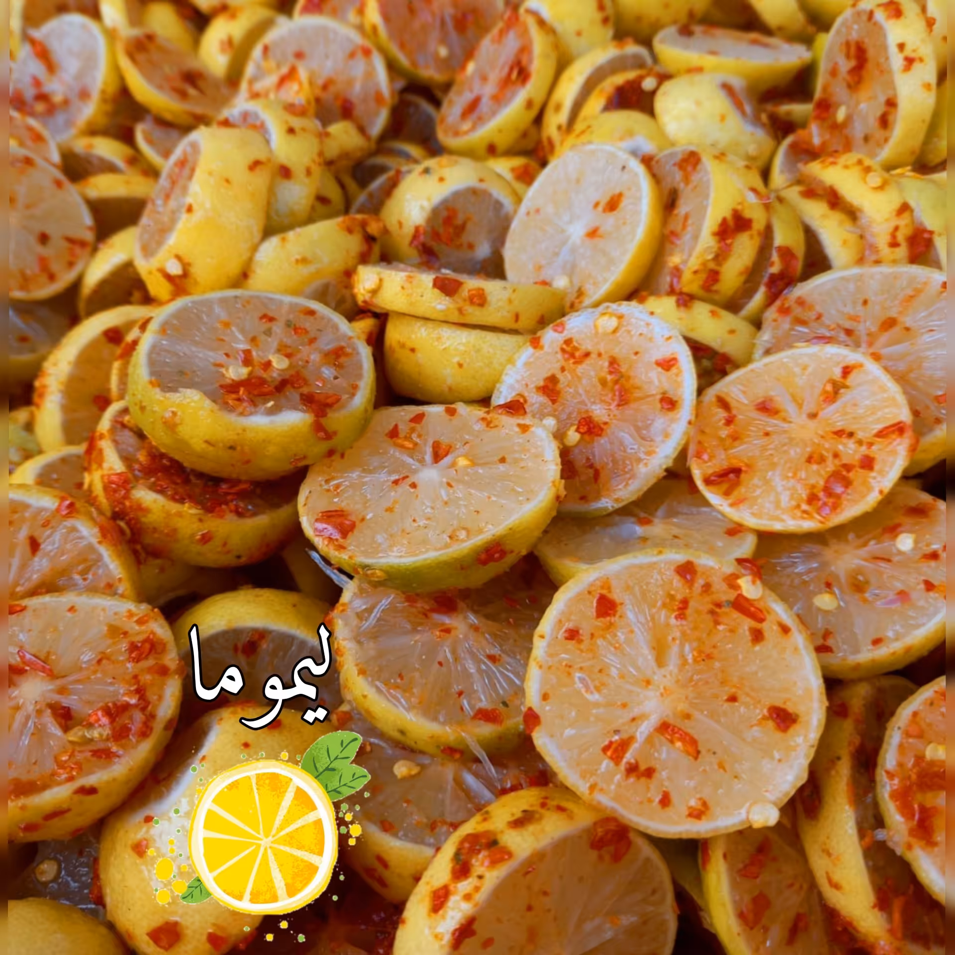 ترشی لیمو خانگی(1500گرم)اسلایسی با آبلیموطبیعی ارسال‌رایگان لیموما