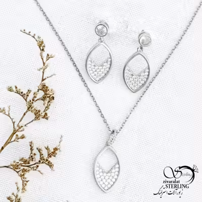 نیمست عیار925 با نگین اتمی کد 12497