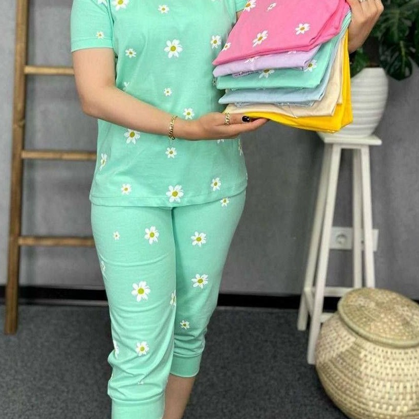 تیشرت شلوارک بابونه
