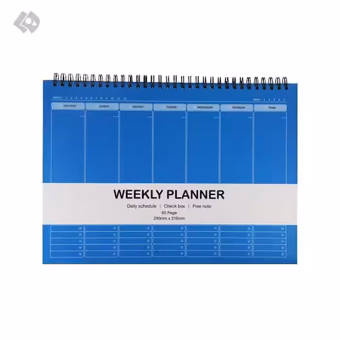 پلنر weekly رحلی کد 762 برند همیشه نوت