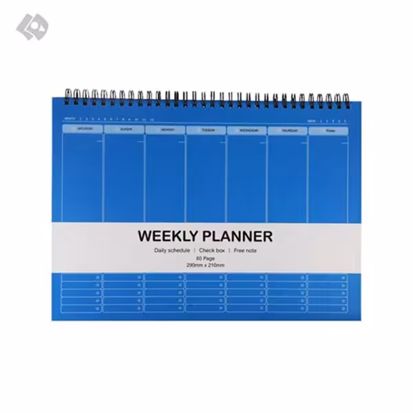 پلنر weekly رحلی کد 762 برند همیشه نوت