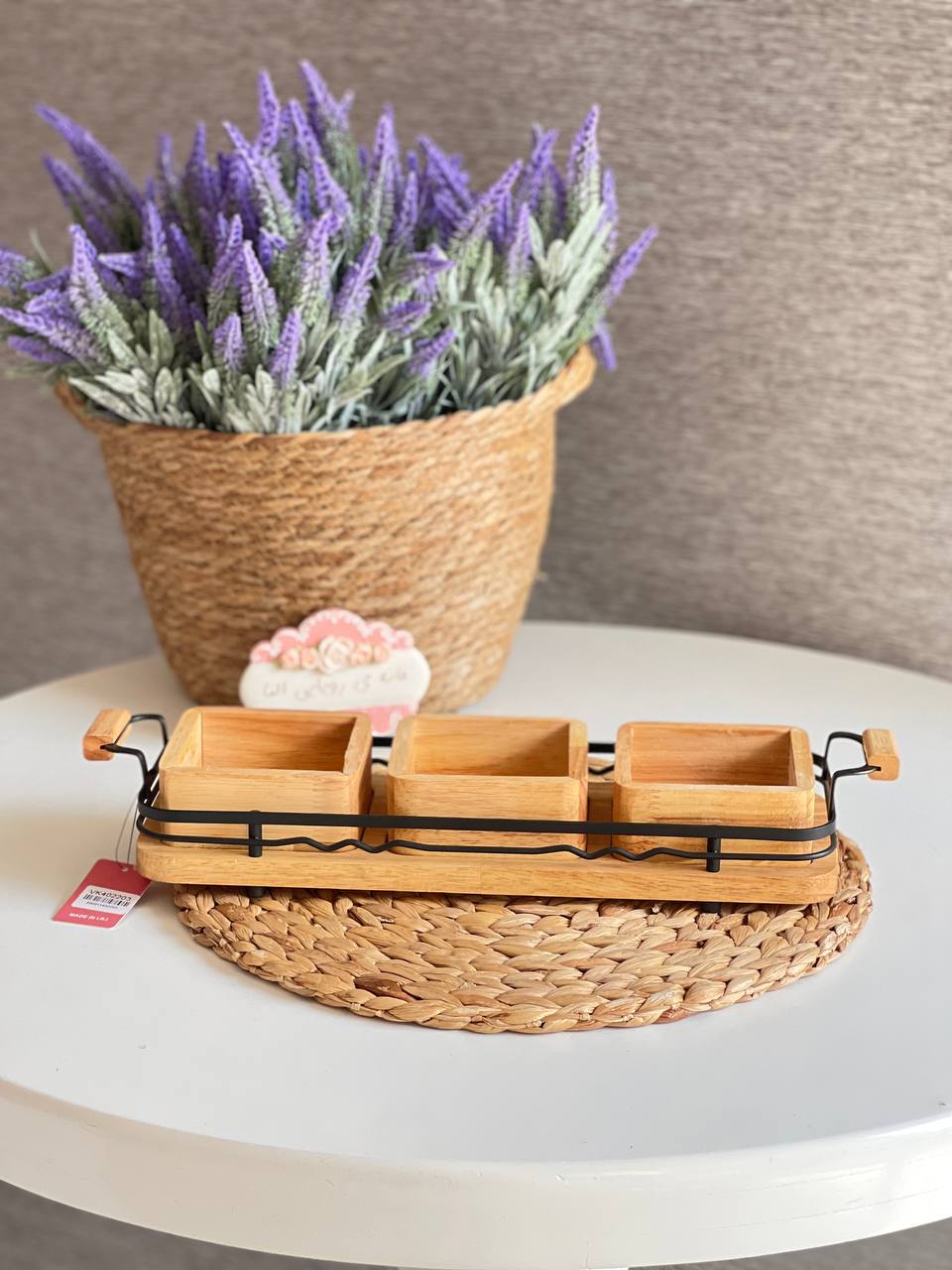 اردور 3 خانه چوبی فلزی BVK مدل کاریزما مشکی