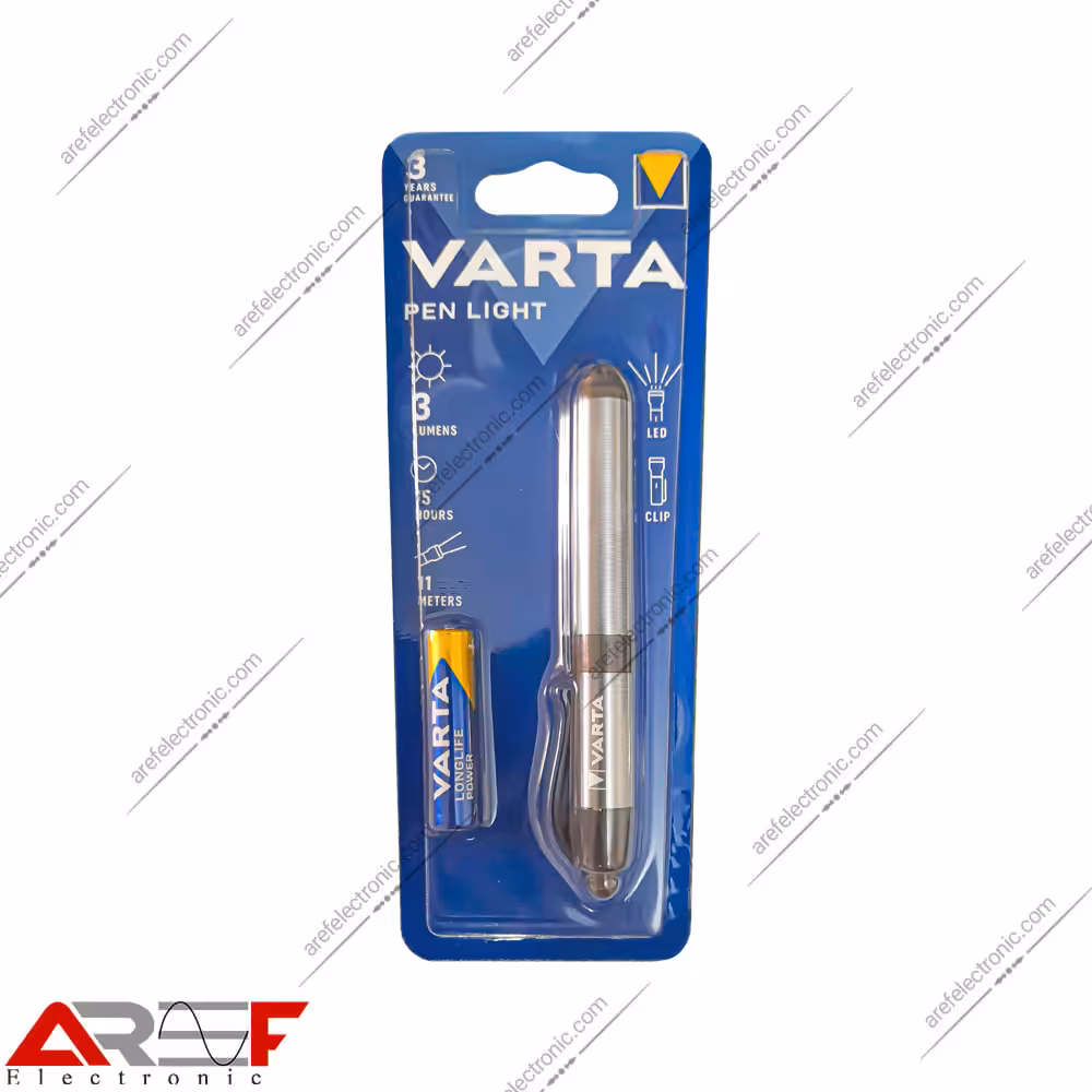 چراغ قوه خودکاری وارتا مدل Pen Light - فروشگاه عارف الکترونیک