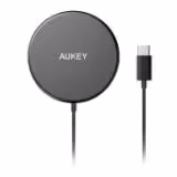 قیمت، خرید و مشخصات کامل شارژر بی‌سیم مگنتی آکی 15 وات LC-A1 Aircore