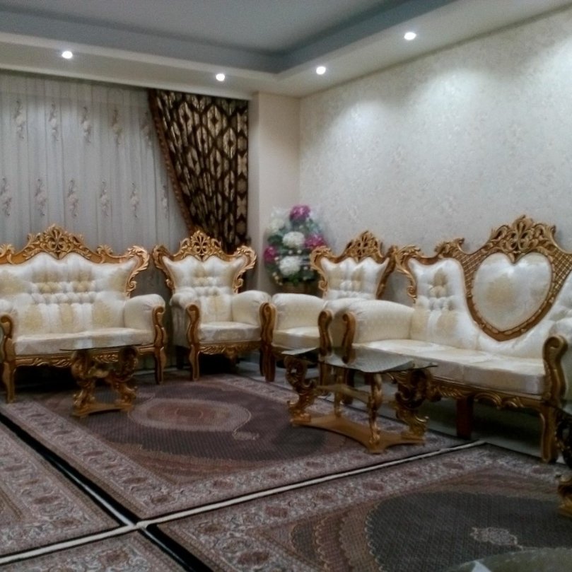 مبل سلطنتی مدل قلبی هفت نفره