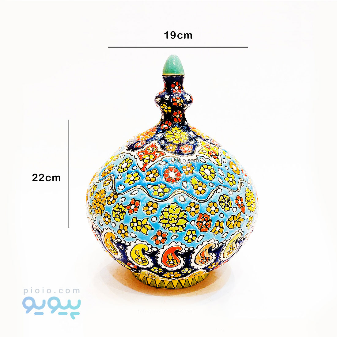 ظرف شکلات خوری پازلی میناکاری