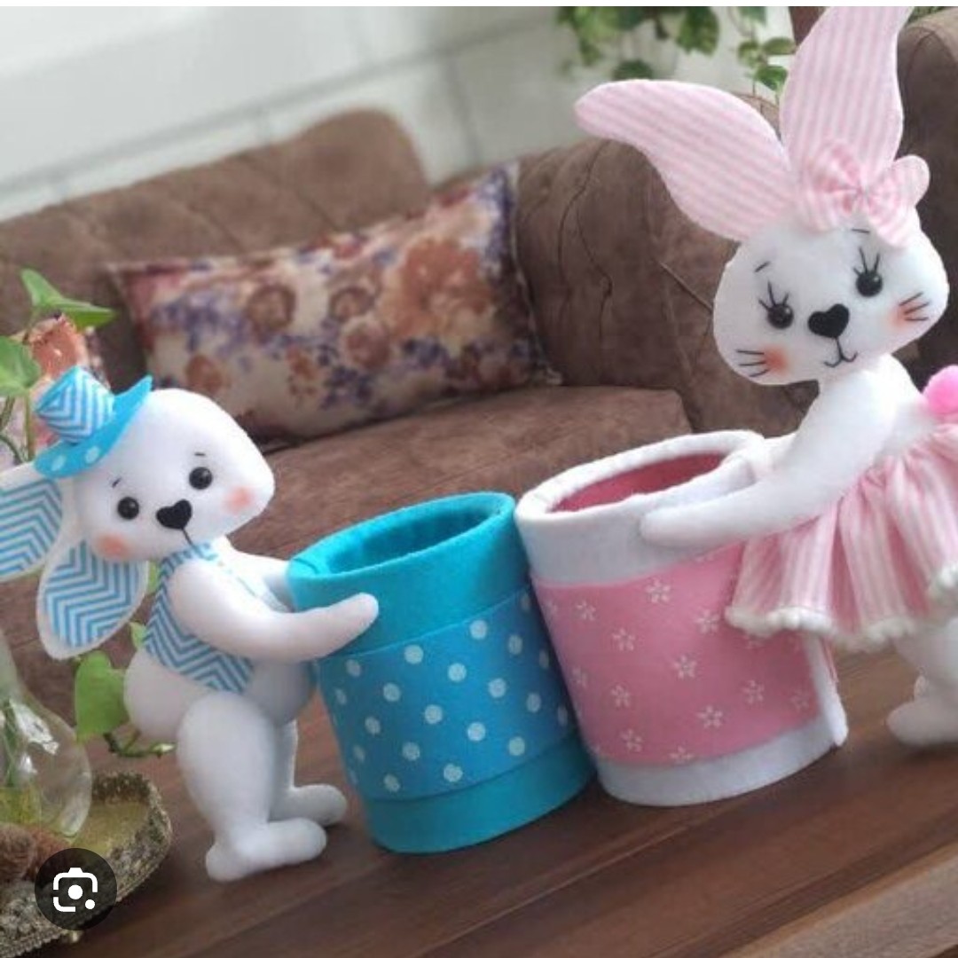 جامدادی رومیزی طرح خرگوش