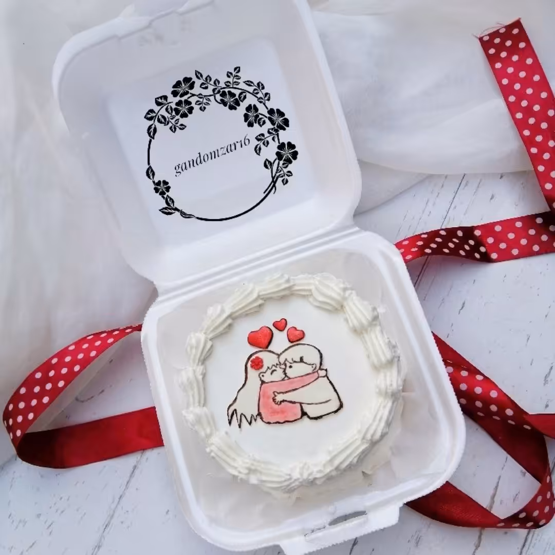 بنتو کیک ولنتاین 