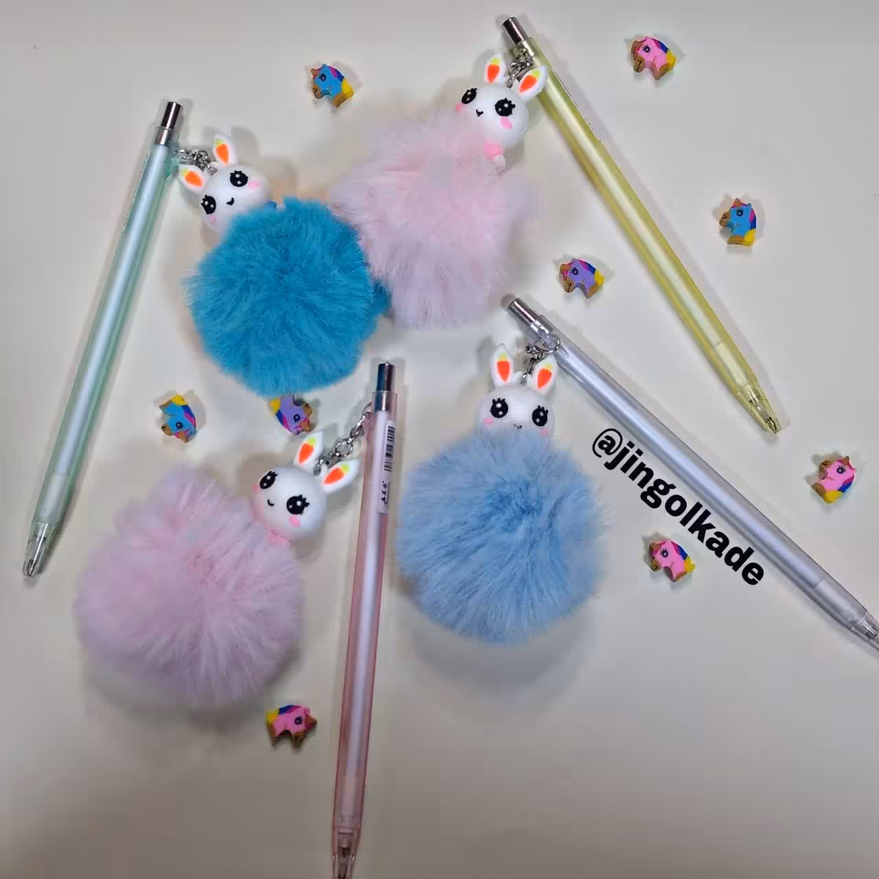 اتود فانتزی و کیوت ، آویز دار ، خرگوش پولیشی 